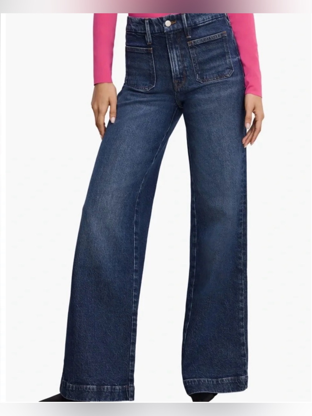 NWT Good American good waist Palazzo Jeans - Size 8/29
